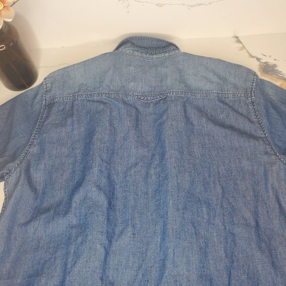 River Island Denim Button Down - Picture 7 of 11